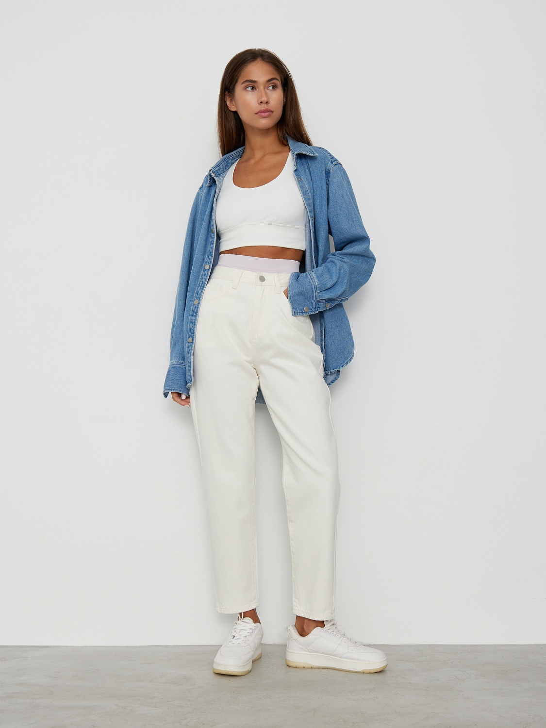 Джинсы MOM FIT